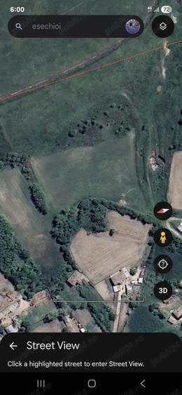 Teren de 7200 mp, în Esechioi