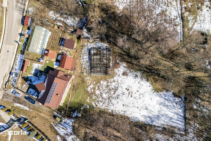 Teren de 844 mp, în Moșoaia