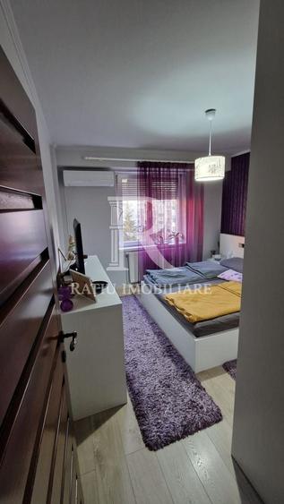Apartament cu 3 camere decomandat, mobilat în Nufărul