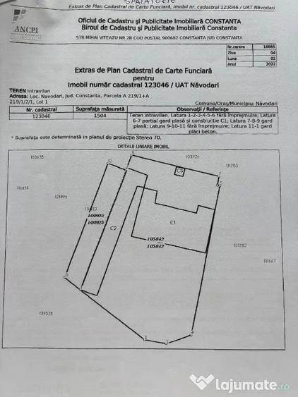 Teren Mamaia Nord + Autorizatie P+2 / Depus pentru Puz P+6 - 1