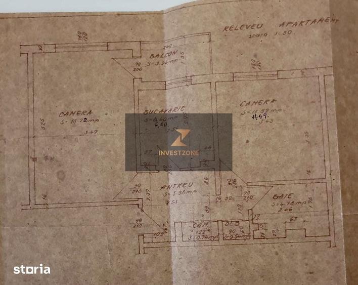 Apartament cu 2 camere decomandat în Orașul Nou