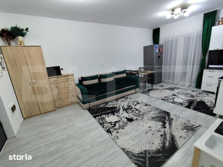 Apartament cu 2 camere, mobilat în Chinteni