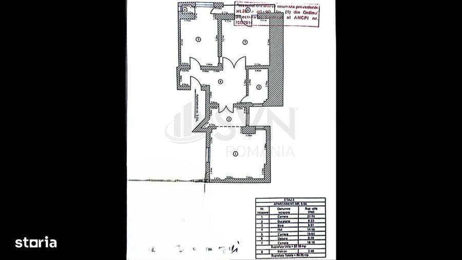 Apartament cu 3 camere în Cișmigiu