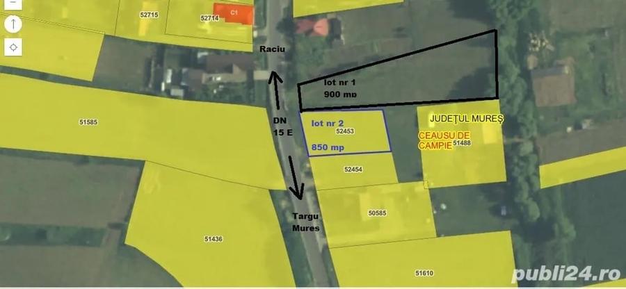 Teren de 1750 mp, în Voiniceni