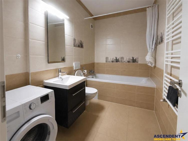 Apartament tip Studio mobilat si utilat modern, loc de parcare, boxa depozitare, zona Coresi, bloc n - 4