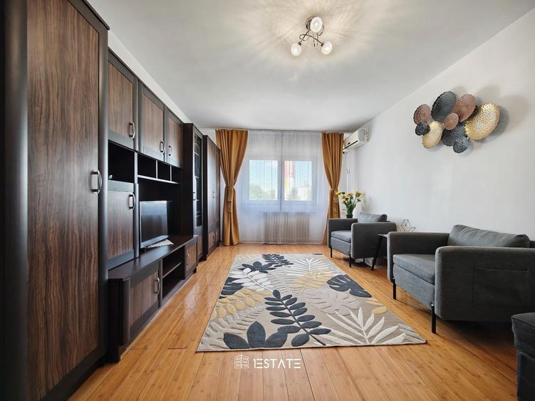 Apartament cu 2 camere decomandat, mobilat în Băneasa
