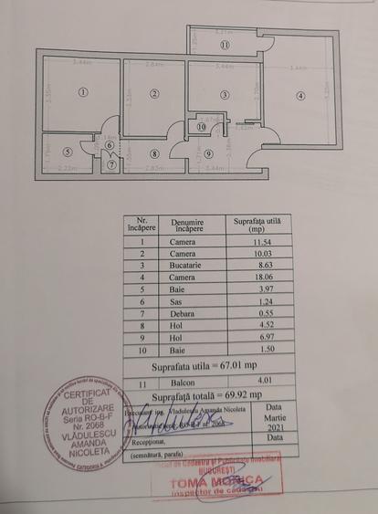 3 camere, renovat, centrală, 2/4, Rahova - Strada Oltina - 17