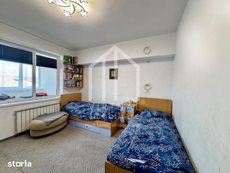 Apartament cu 3 camere, 75mp utili+3 balcoane, etaj 5/5, bloc cu lift - 12
