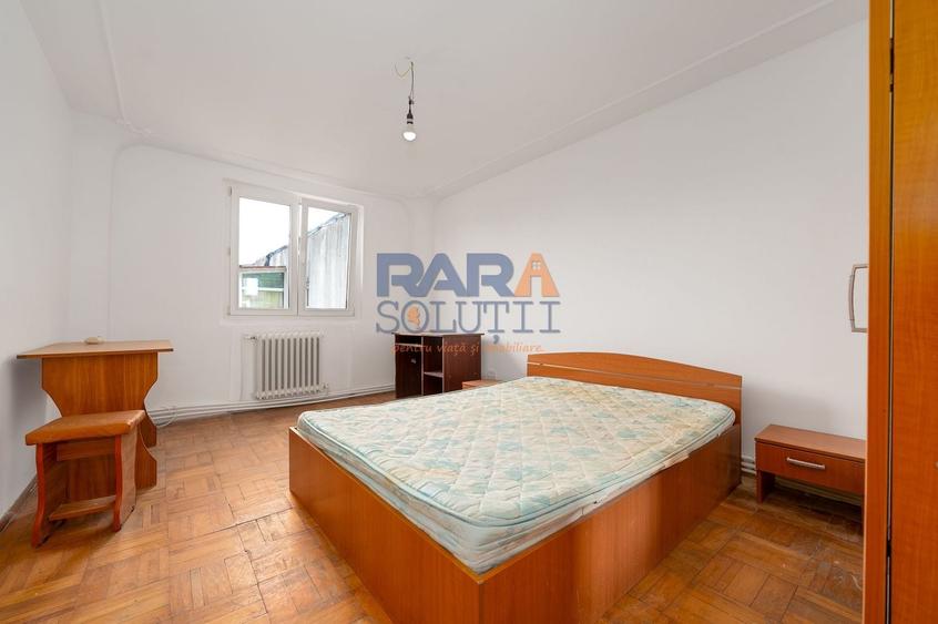 Apartament cu 3 camere decomandat, mobilat în Est