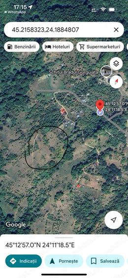 Teren de 4000 mp, în Gurguiata
