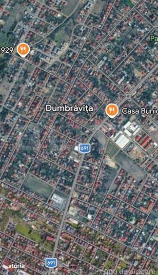 Teren de 1072 mp, în Dumbrăvița