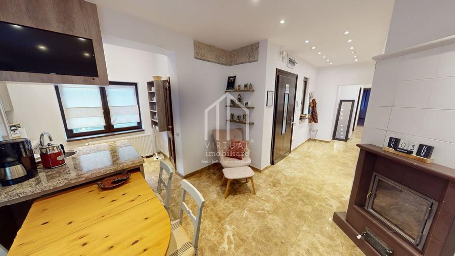 Apartament cu 3 camere semidecomandat, mobilat în Ultracentral