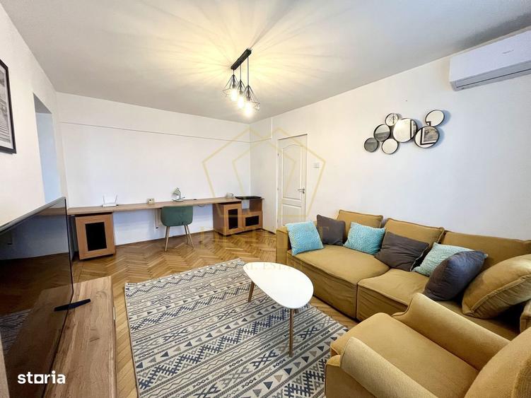 Apartament cu 2 camere semidecomandat, mobilat în Iosefin