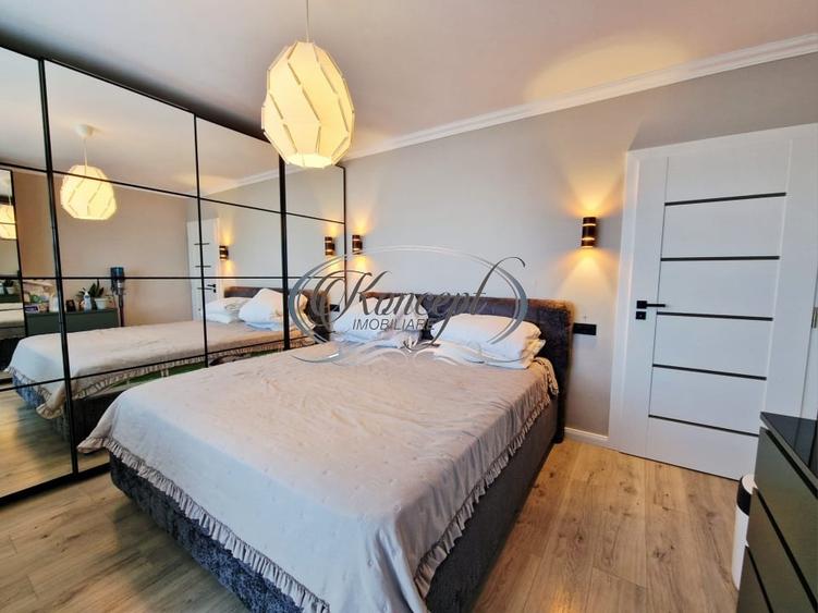 Apartament cu 2 camere semidecomandat, mobilat în Între Lacuri