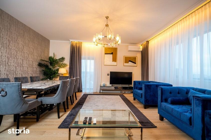 Apartament cu 4 camere decomandat în Herăstrău