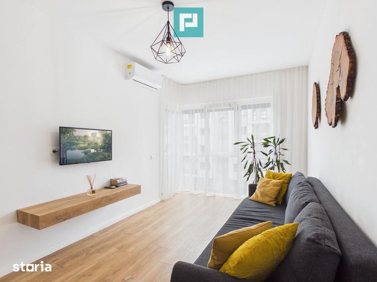 Apartament cu 2 camere, mobilat în Salca