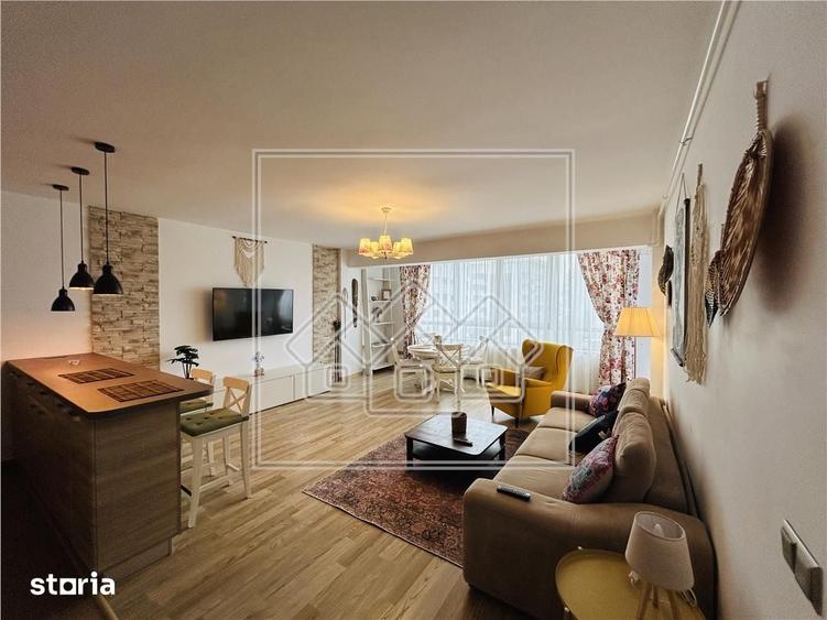 Ap cu 3 camere, balcon, mobilat si utilat, Zona D. Stanca - 5