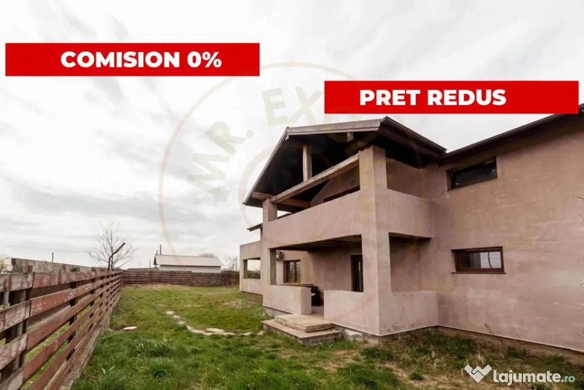 Casă cu 3 camere cu Teren 477 Mp în Bradu