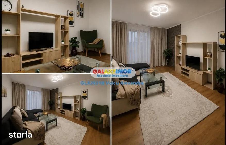 Apartament cu 3 camere, mobilat în Berceni