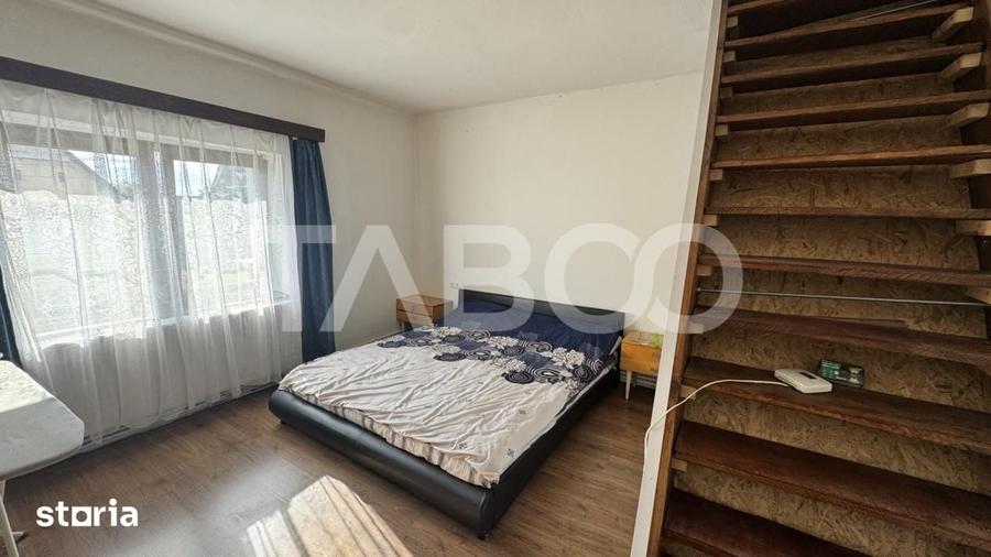 Casa individuala de vanzare cu 3 camere 500 mp teren Cornatel Sibiu - 5