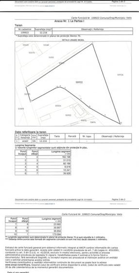Teren Construcții intravilan de 12216 mp, în Vetiș