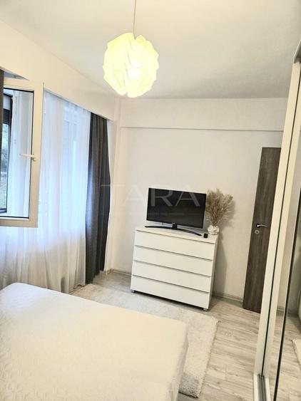 Apartament cu 2 camere semidecomandat, mobilat în Mărăști