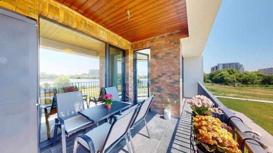 Apartament 3 Camere cu Vedere la Lac | Straulesti- Lake View Garden - 25