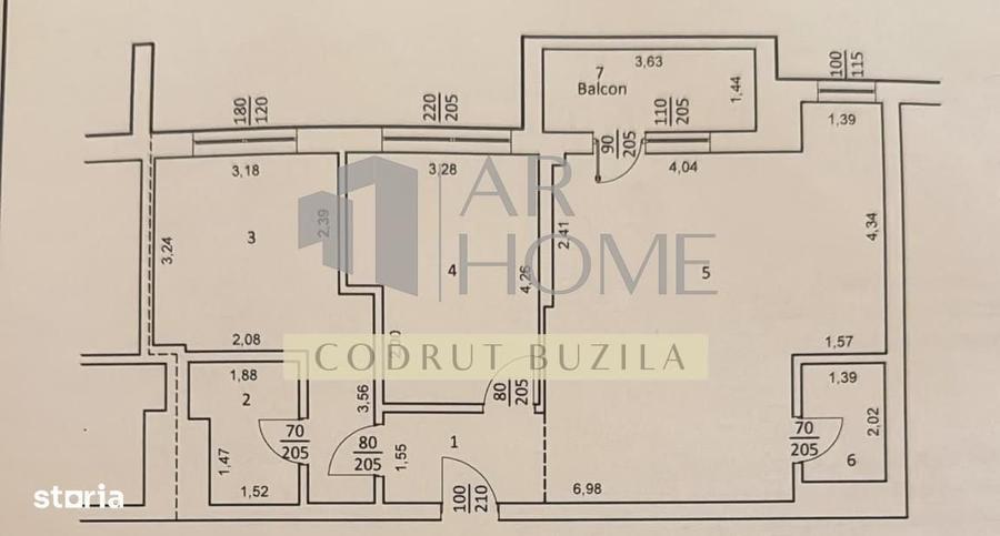 Apartament 3 camere, in Ploiesti, parcare, zona Nord MRS Gradinile - 13