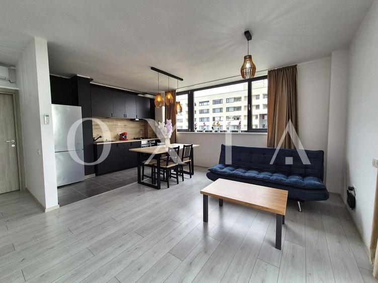 Apartament cu 2 camere semidecomandat, mobilat în Torontalului