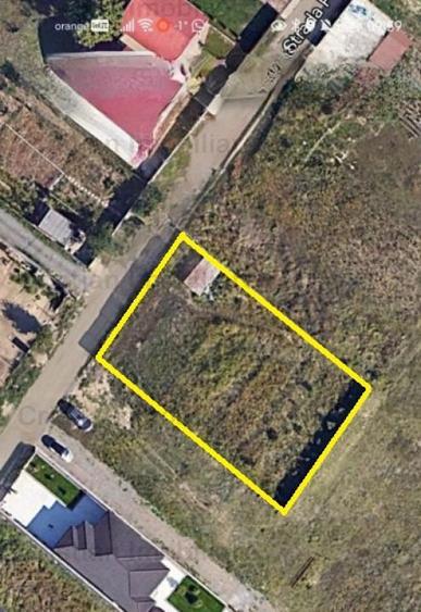 Teren Construcții intravilan de 1000 mp, în Brăilița