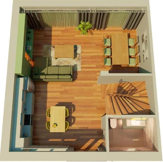 Duplex cu 4 camere cu Canalizare în Orașul Vechi