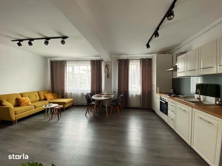 Apartament cu 2 camere, mobilat în Borhanci