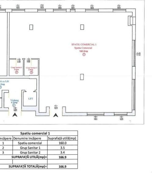 Spațiu comercial stradal de excepție – 180 mp utili | Sibiu - 1