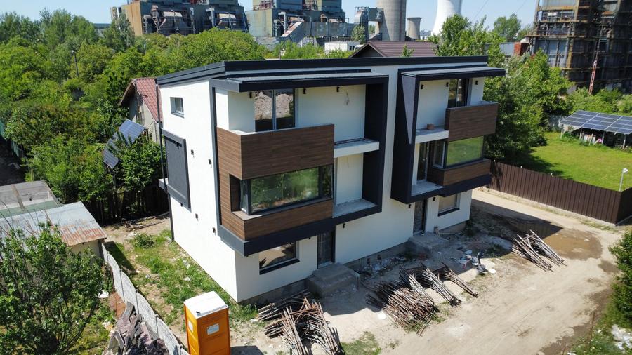 Casa moderna sector 4 P+1+M. 4 cam.Util 133mp. Terem 180mp - 4