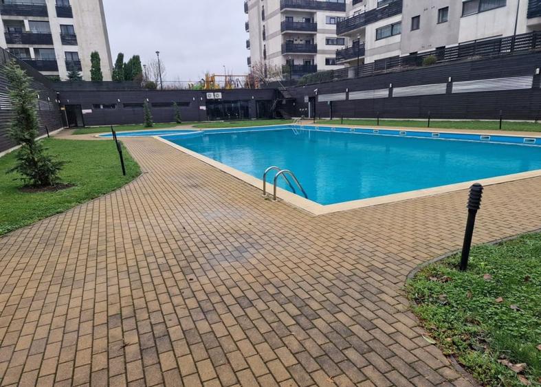 3 camere in Ansamblu cu piscina si sala fitness, paza 24h/ parc joaca copii - 7