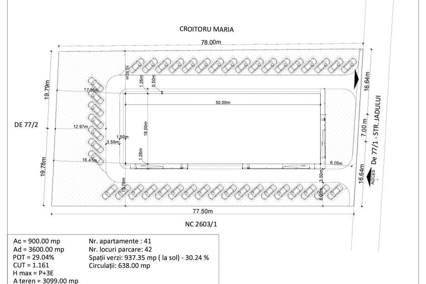 Teren cu proiect de bloc 41 apartamente - 13