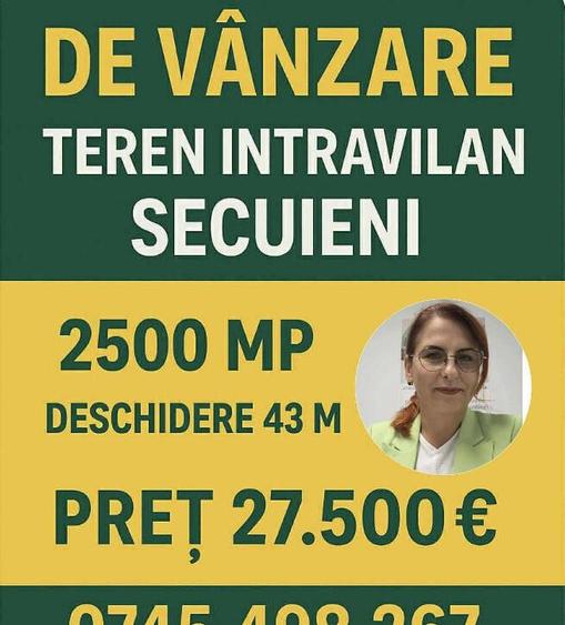 Teren intravilan, construibil - 2