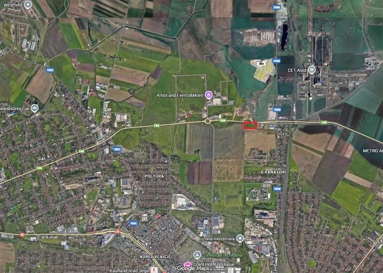 Teren intravilan pe soseaua de Centura - Arad - IMOBIHOR - 3
