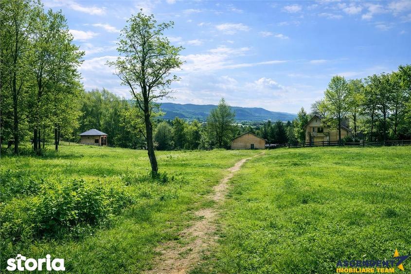 3.000mp de incantare montana cu cabana din lemn masiv, Zarnesti Tohani - 11