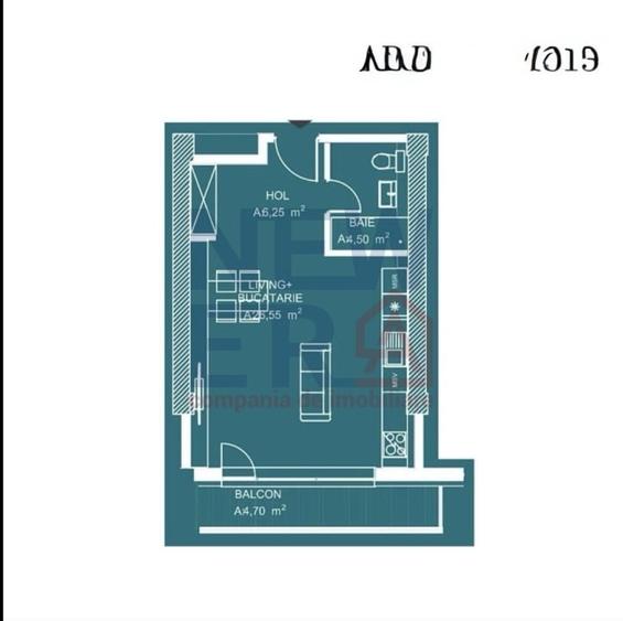 Vanzare studio spatios, cesiune - 11