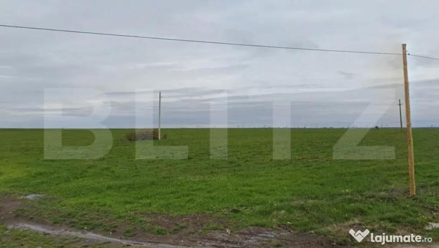 Teren extravilan 16000 mp, deschidere dubla 41 m, zona Leamn - 2