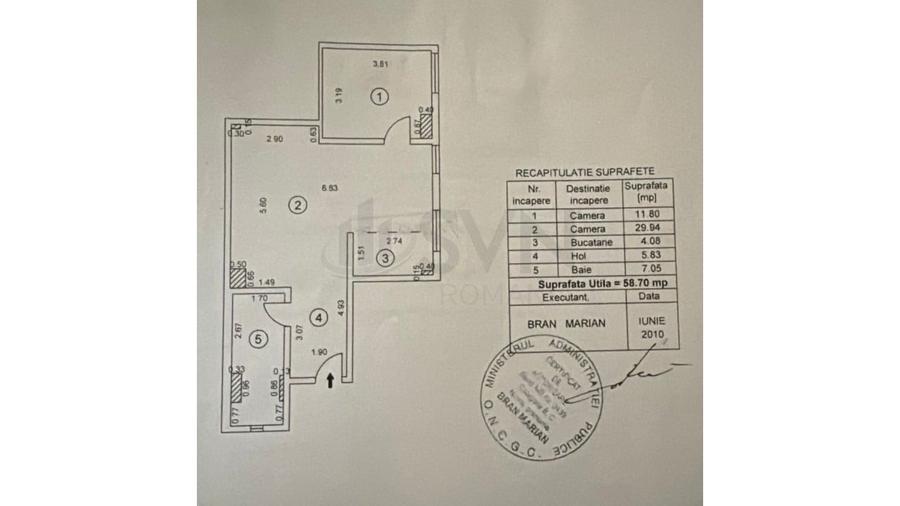 REA1026414 Apartament 2 Camere de Vanzare I Bucurestii Noi - 10