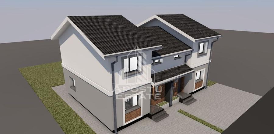 Jumatate de duplex,4 camere si 2 bai,Giarmata la stadiul ... - 5