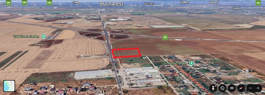 Teren 23.000 mp Investiție > Deschidere Dublă 150+150 m DN4 > Acces Direct A0 - 1