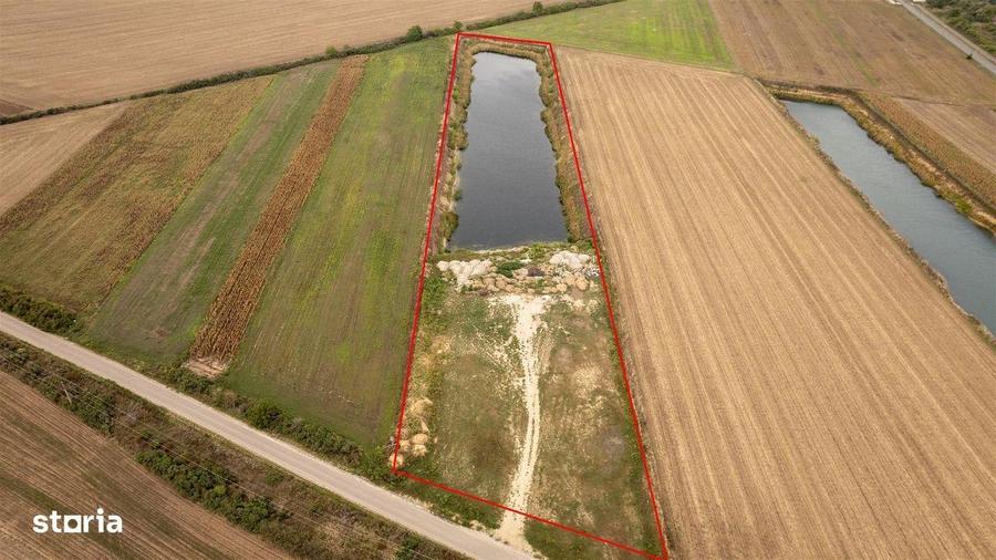 Teren extravilan Santaul Mic cu luciu de apa - 5