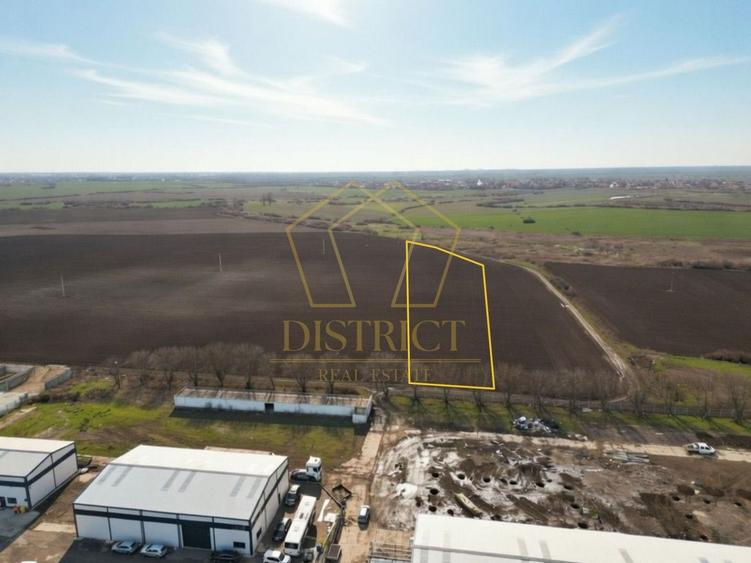Teren extravilan in zona industriala dezvoltata | Dumbravita - Giarmata - 3