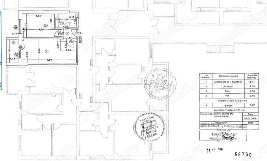 Apartament 2 camere tip studio mobilat complet aproape de metrou Aparatorii Patriei - 4