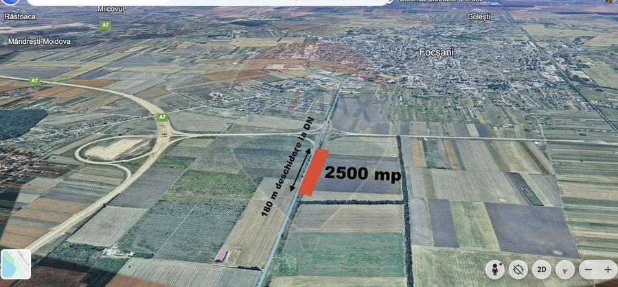 Teren Focsani DN E 85 nod Autostrada - 1