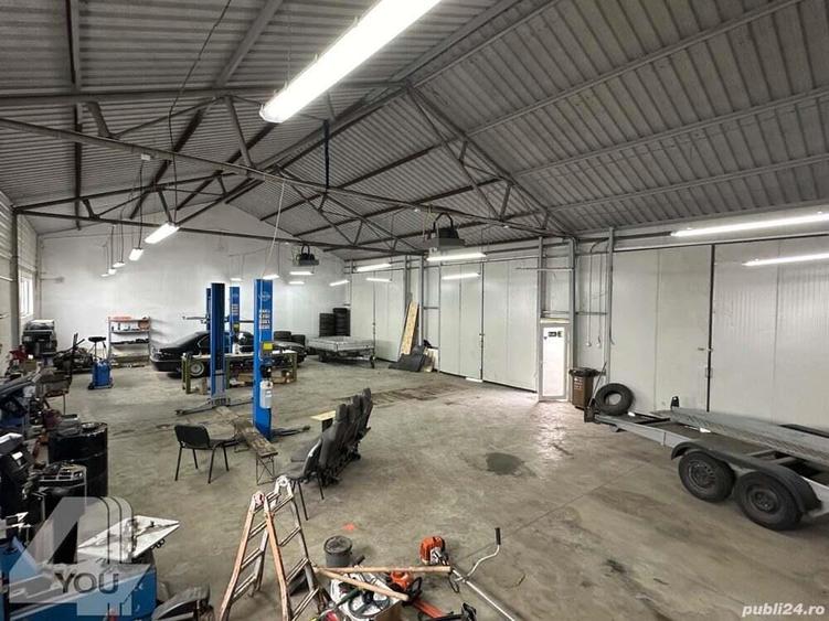 Hala industriala 1000 mp cu teren 3100 mp,curte betonata ?i pietruita - 13