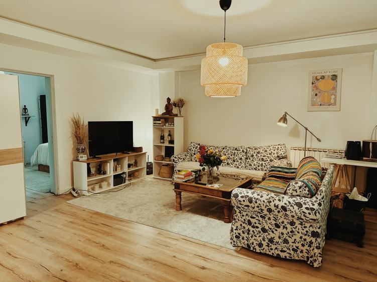 Apartament 2 camere Floreasca zona parc Verdi demisol bloc 2001 mobilat modern - 12